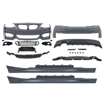 Complete Body Kit suitable for BMW 2 Series F22 F23 Coupe Cabrio (2014-2017) M-Tech Design