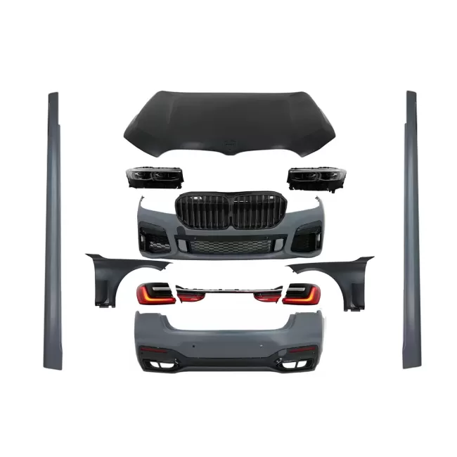 Body Kit suitable for BMW 7 Series G12 (2015-2019) Conversion to G12 LCI 2020 Design