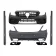 Body Kit suitable for Mercedes E-Class W213 (2016-2019) E63 Design with Exhaust Muffler Tips Black