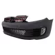 Front Bumper with RHD Headlights LED DRL Flowing Turning Light Chrome suitable for VW Golf VI 6 (2008-2013) GTI U Design