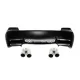 Rear Bumper suitable for BMW 3 Series E92 E93 (2006-2010) M3 Design with Exhaust Muffler Tips