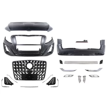 Complete Body Kit suitable for Mercedes V-Class W447 Vito W448 (2014-) Dragon Grille