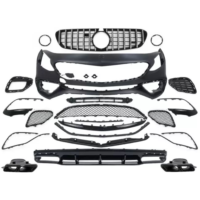 Body Kit suitable for Mercedes S-Class Coupe C217 Sport Line (2015-2021) S63 Design