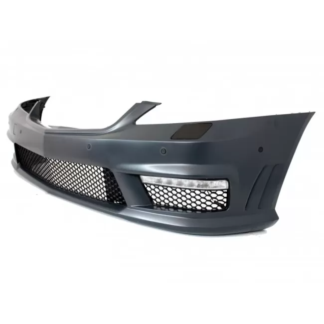 Front Bumper suitable for Mercedes S-Class W221 (2005-2012) S63 S65 Design