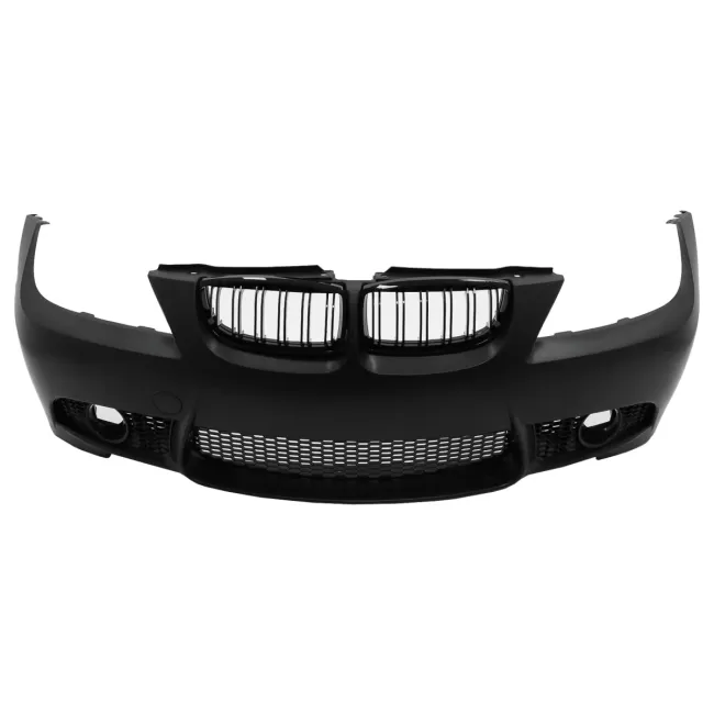 Front Bumper with Kidney Grilles suitable for BMW 3 Series E90 E91 LCI (2008-2011) Sedan Touring M3 Design