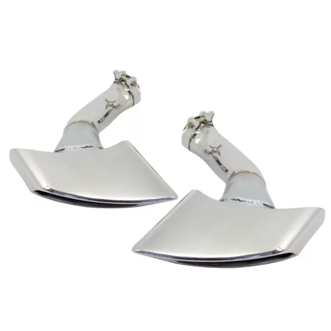 Exhaust Muffler Tips suitable for BMW X6 E71 (2008-2014) V8 Design