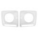 Headlights Covers with LED DRL Daytime Running Lights suitable for Mercedes G-Class W463 (1989-up) G65 Design Chrome