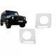 Headlights Covers with LED DRL Daytime Running Lights suitable for Mercedes G-Class W463 (1989-up) G65 Design Chrome
