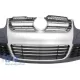 Front Bumper suitable for VW Golf V 5 (2003-2007) Jetta (2005-2010) R32 Look Brushed Aluminium Look Grille