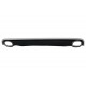 Rear Bumper Valance Air Diffuser suitable for Audi A7 4G (2010-2014) with Exhaust Tips RS7 Design