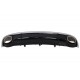 Rear Bumper Valance Air Diffuser suitable for Audi A7 4G (2010-2014) with Exhaust Tips RS7 Design