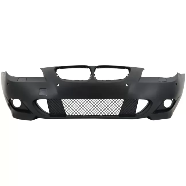 Front Bumper suitable for BMW 5 Series E60 Sedan E61 LCI Touring (2007-2010) M-Technik Design PDC 18mm