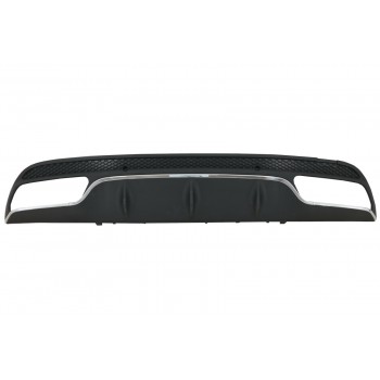 Rear Bumper Diffuser suitable for Mercedes C-Class W205 S205 (2014-2020) C63 Design Only for Sport Package