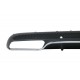 Rear Bumper Diffuser suitable for Mercedes C-Class W205 S205 (2014-2020) C63 Design Only for Sport Package
