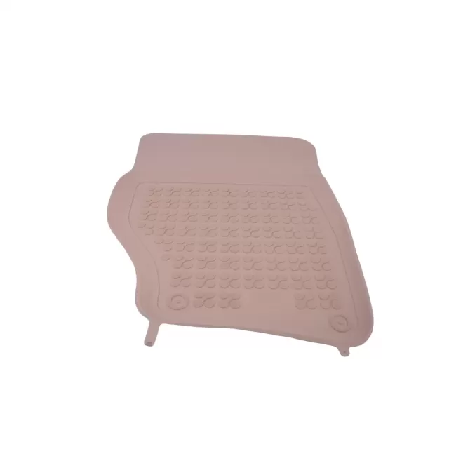Rubber Floor Mat Beige suitable for Audi Q7 I 4L (2005-2015)