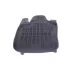 Floor mat Rubber Black suitable for FIAT 500X (2014-Up)
