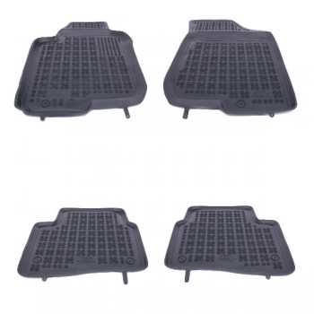 Floor mat Rubber Black HYUNDAI i30 2007-2012; suitable for KIA Cee'd , Cee'd SW 2007-2012, ProCee'd 2006-2013