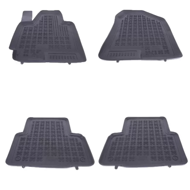Rubber Floor mat Black suitable for Hyundai IX35 (2010-2015)