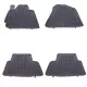 Rubber Floor mat Black suitable for Hyundai IX35 (2010-2015)