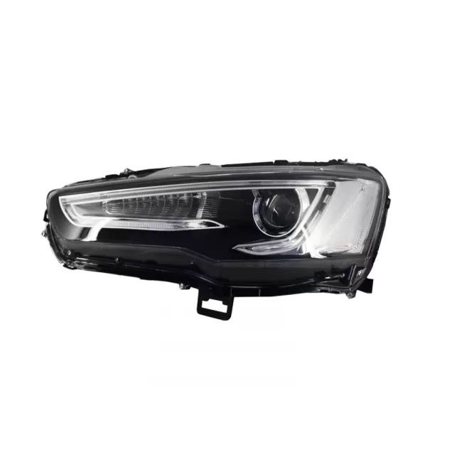 Headlights LED DRL suitable for Mitsubishi Lancer (2007-2017) Dual Projector Dynamic Sequential Signal