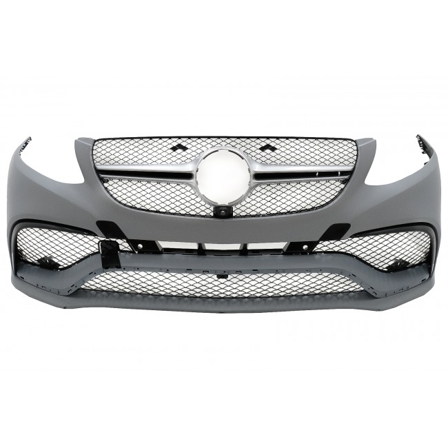 Body Kit suitable for Mercedes GLE Coupe C292 Sport Line (2015-2019) with Chrome Muffler Tips
