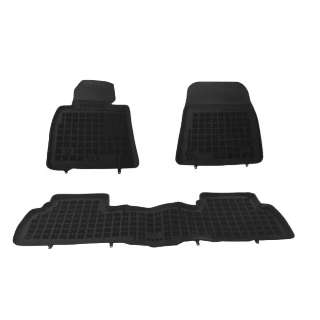 Rubber Floor Mat Black suitable for Toyota Land Cruiser J200 (2008-2021)