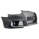 Front Bumper suitable for Audi A3 8V (2012-2015) Sedan Saloon Convertible RS3 Design Piano Black