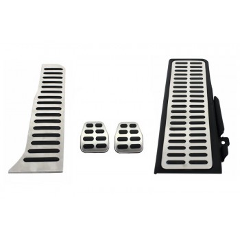 Kit of Pedal Footrest suitable for VW Golf 5 (2003-2007) Golf 6 (2008-2012) Scirocco (2008-2017) Sharan (2010-2016) Caddy (2004-2015) Skoda Octavia (2004-2013) Seat Leon 1P (2005-2012) Seat Toledo (20