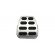 Kit of Pedal Footrest suitable for VW Golf 5 (2003-2007) Golf 6 (2008-2012) Scirocco (2008-2017) Sharan (2010-2016) Caddy (2004-2015) Skoda Octavia (2004-2013) Seat Leon 1P (2005-2012) Seat Toledo (20