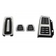 KIT of Pedal Footrest suitable for Audi A3 8V VW Golf 7 VII Seat Leon 5F Skoda Octavia 3 Manual Gearbox