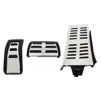 Kit of Pedal Footrest suitable for Audi A4 B8 (2008-2015) A5 (2008-2016) Q5 (2008-2016) A6 (2011-2015) A7 (2010+) Porsche Macan (2014+) Automatic