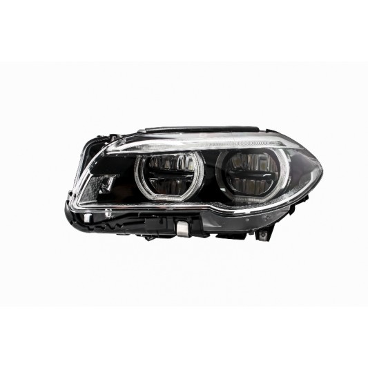 Full LED Angel Eyes Headlights suitable for BMW 5 Series F10 F11 LCI (2014-2017)