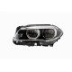 Full LED Angel Eyes Headlights suitable for BMW 5 Series F10 F11 LCI (2014-2017)
