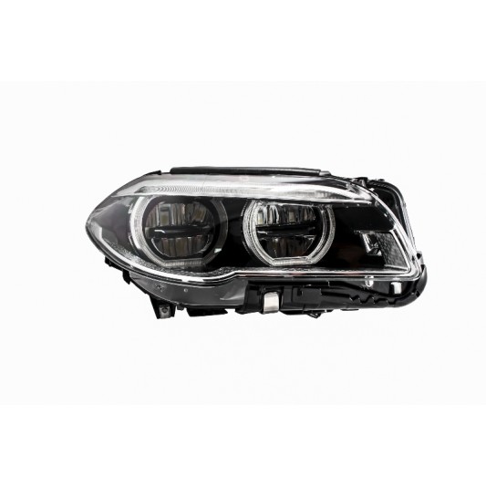 Full LED Angel Eyes Headlights suitable for BMW 5 Series F10 F11 LCI (2014-2017)