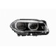 Full LED Angel Eyes Headlights suitable for BMW 5 Series F10 F11 LCI (2014-2017)