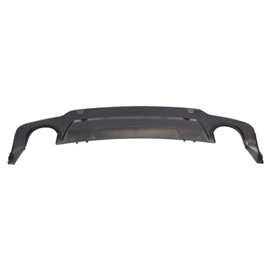 Rear Bumper Twin Single Outlet Diffuser suitable for MERCEDES C-Class W204 (2011-2014) C350 Style Sport Line