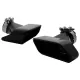 Exhaust Muffler Tips suitable for BMW 5 Series Sedan Touring F10 F11 F18 (2011-2017) 550i V8 LCI Square Design Black Edition