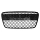 Front Grille suitable for Audi R8 (2007-2012) Honeycomb Piano Black