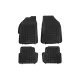 Rubber Floor Mat Black suitable for CHEVROLET Spark II 2010-2013