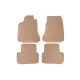 Floor Mat Beige Rubber suitable for MERCEDES A Classe W176 (2012-2018) GLA X156 (2013-)
