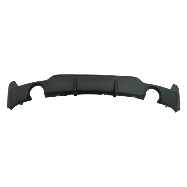 Rear Bumper Diffuser suitable for BMW 4 Series F32 F33 F36 (2013-) Coupe Cabrio M Performance Design Twin Single Outlet