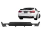 Rear Bumper Diffuser suitable for BMW 4 Series F32 F33 F36 (2013-) Coupe Cabrio M Performance Design Twin Single Outlet