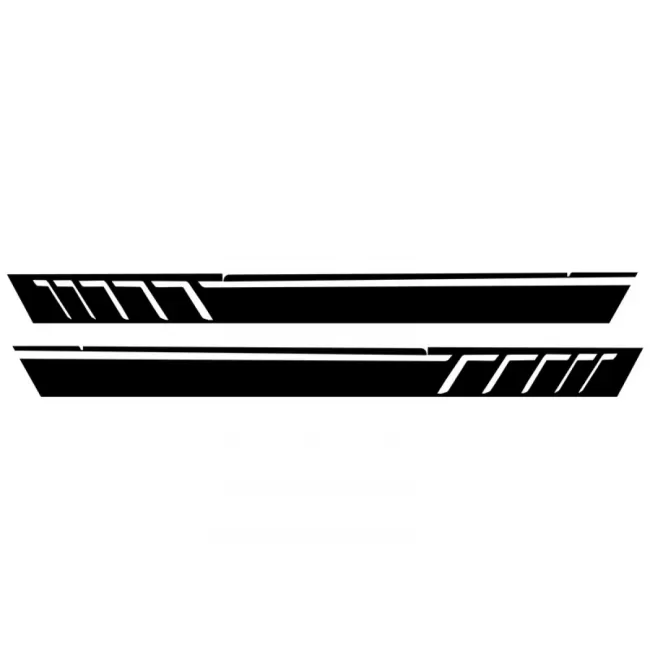 Side Decals Sticker Vinyl Matte Black suitable for Mercedes G-class W463 (1989-2017)
