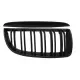 Front Kidney Grilles suitable for BMW 3 Series E90 E91 Pre-LCI (2005-2008) Double Stripe M Design Piano Black