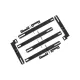 Brackets Running Boards Side Steps suitable for MITSUBISHI Outlander III (2012-up) & MITSUBISHI ASX (2010-up)