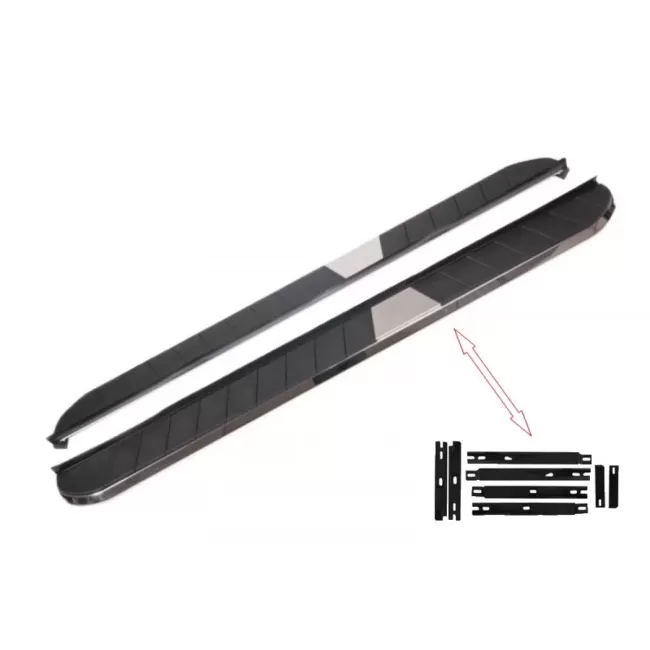 Brackets Running Boards Side Steps suitable for Hyundai Tucson III TL (2015-up)