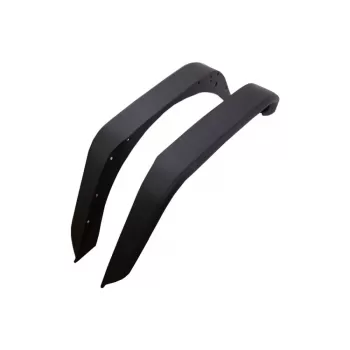 Rear Crusher Tube Flat Steel Fender Flares suitable for Jeep Wrangler / Rubicon JK (2007-2017)