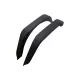 Rear Crusher Tube Flat Steel Fender Flares suitable for Jeep Wrangler / Rubicon JK (2007-2017)