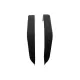 Rear Crusher Tube Flat Steel Fender Flares suitable for Jeep Wrangler / Rubicon JK (2007-2017)