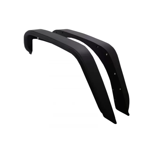Rear Crusher Tube Flat Steel Fender Flares suitable for Jeep Wrangler / Rubicon JK (2007-2017)